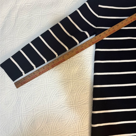 Zara Sweater striped Mini Dress Large - Picture 7 of 9